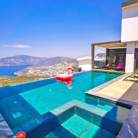 3 Bedroom Luxury With Private Pool - Sauna And Indoor Pool * Kalkan