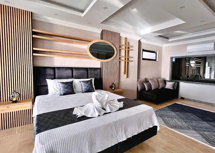 Vilă 3 Bedroom Luxury With Private Pool - Sauna And Indoor Pool Kalkan