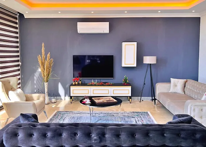 3 Bedroom Luxury With Private Pool - Sauna And Indoor Pool Kalkan