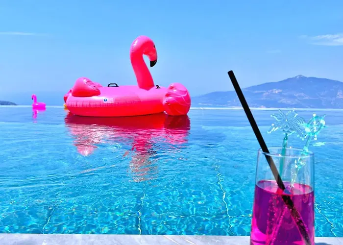 3 Bedroom Luxury With Private Pool - Sauna And Indoor Pool * Kalkan